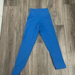 Vibrant Blue High-Waisted Leggings